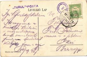 1907 Pécs, Országos Kiállítás, Közoktatásügyi pavilon + So. Stpl (EK)