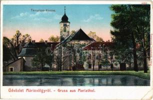 1915 Máriavölgy, Mariental, Mariathal, Marianka (Pozsony, Pressburg, Bratislava); templom / Kirche / church (EK)