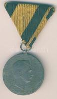 1918. "Laeso Militi" IV.Károly katonai kitüntetése szalaggal T:3
