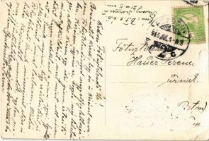 1915 Pozsony, Pressburg, Bratislava; Ferenc József tér, Magyar leszámítoló és Pénzváltó Bank. Kaufma...