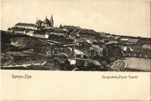 1908 Szepeshely, Zipser Kapitel, Spisská Kapitula (Szepesváralja, Spisské Podhradie); Sax Nándor kiadása (EK)
