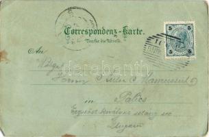 1901 Schladming, Rissach See, Oberer Rissach Fall, Rissach-See, Austriahütte, Veranda, Thalzwang, Dr...