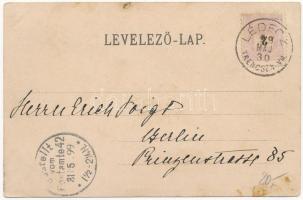 1899 Trencsénteplic, Trencianske Teplice; gyógyterem, katonatiszti gyógyház, Hammam fürdő, Zemányi é...