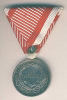 Ferenc József kis ezüst Ag "Der Tapferkeit" szalaggal T:1