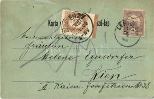 1900 Lepoglava, Schönhaupt; Kr. zem. Kazniona, Put u Trakoscán / börtön (pálos kolostor), út Trakost...