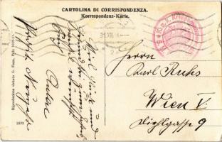 Am Neujahrsmorgen. K.u.K. Kriegsmarine Matrose / Újév reggelén / Na novu godinu / Alla mattina del a...