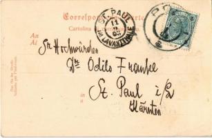 1903 S.M. Schiff "Karl VI" Panzerkreuzer / SMS Kaiser Karl VI az Osztrák-Magyar Haditenger...