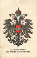 Das kleine Wappen der Österreichischen Länder / The small coat of arms of the Austrian countries. Offizielle Karte für Rotes Kreuz, Kriegsfürsorgeamt Kriegshilfsbüro Nr. 284. s: Ströbl (EK)