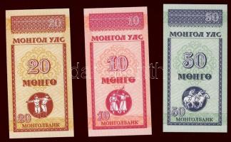 Mongólia 1955-2005. 16db klf bankjegy T:I