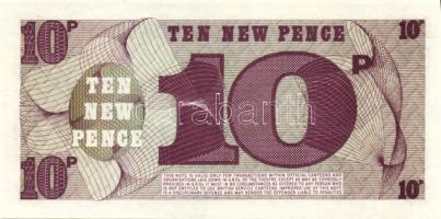 Nagy-Britannia/katonai kiadás 1948-56. 1Ł 3klf kiadás (2.,3.,4.) + 1972. 5P, 10P, 50P komplett sor! ...