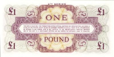 Nagy-Britannia/katonai kiadás 1948-56. 1Ł 3klf kiadás (2.,3.,4.) + 1972. 5P, 10P, 50P komplett sor! ...