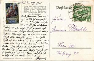 Karpathenwacht. Deutscher Schulverein Karte Nr. 778. s: O. Homolatsch (wet corner)