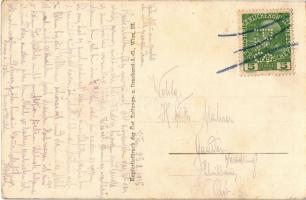 Kriegsbildkarte Nr. 43. Der Beobachtungsballon der Festung Przemysl. Kriegshilfsbüro / WWI Austro-Hu...