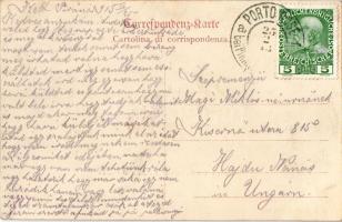 1913 Pola, Pula; Während der Ruhezeit. K.u.K. Kriegsmarine Matrosen / Durante il riposo / Austro-Hun...