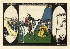 Német Birodalom/Weimari Köztársaság/Döbeln 1921. 50Pf (8x) mind klf db, teljes sor T:1/1