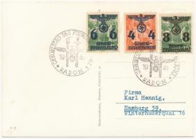 Der Rückzug der Polen: Gekennzeichnet durch brennende Dörfer u. Städte. Photo-Hoffmann / The withdra...