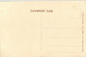 Balatonfüred, Balaton-Füred; Montázs vitorlázó párral. Koller Károly József kiadása