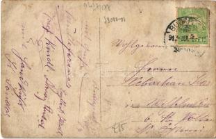 1912 Budapest XIV. Angol Park, Angolpark; Die Elektro und Maschinentechniker / Az elektromos és a gé...