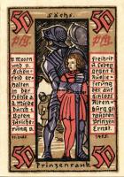 Német Birodalom/Weimari Köztársaság/Altenburg 1921. 50Pf(8x) mind klf db, teljes sor T:1