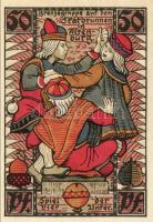 Német Birodalom/Weimari Köztársaság/Altenburg 1921. 50Pf(7x) mind klf db, teljes sor T:1