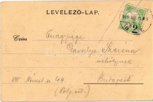 1909 Szenc, Szempcz, Senec; barlang és templom. Jungkönig József kiadása / cave and church