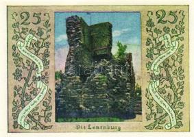 Német Birodalom/Weimari Köztársaság/Stecklenberg 1921. 25Pf, 50Pf(4x) 5klf db, teljes sor T:1