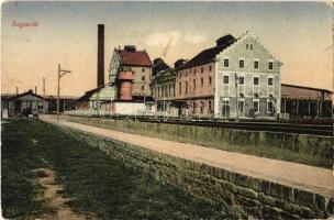 Marosvásárhely, Targu Mures; Cukorgyár (tévesen Segesvár felirattal) / sugar factory (wrongly labeled as Sighisoara) (EK)