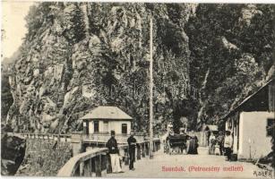 1909 Szurduk, Surduc (Petrozsény, Petrosani); határátkelő. Adler fényirda / border passing