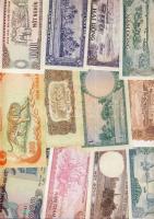 Észak- és Dél-Vietnam 1950-es évektől 26db klf bankjegy, jobbakkal T:I (többségében),II (kevés)