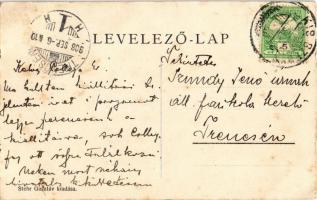 1908 Kisszeben, Zeben, Sabinov; Római katolikus templom. Stehr Gusztáv kiadása / church (EK)