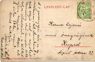 1913 Csetnek, Stítnik; Felvég / street  (EK)