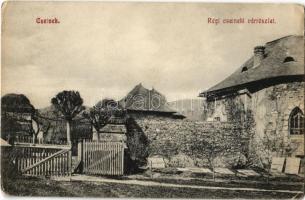 1912 Csetnek, Stítnik; régi vár. Csernok Rezső kiadása / old castle (EK)