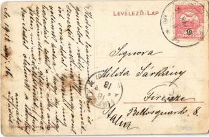 1912 Csetnek, Stítnik; régi vár. Csernok Rezső kiadása / old castle (EK)