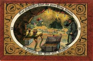 Német Birodalom/Weimari Köztársaság/Stadtlengsfeld 1921. 50Pf(6x) mind klf db, teljes sor T:1