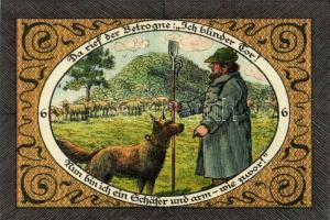 Német Birodalom/Weimari Köztársaság/Stadtlengsfeld 1921. 50Pf(6x) mind klf db, teljes sor T:1