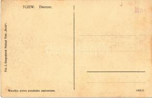 Tczew, Dirschau; Dworzec / Bahnhof / railway station, trains