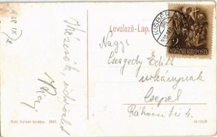 1938 Kisbér, William Rufus törzsmény. Haftl Kálmán kiadása W.L. (?) 2043. (r)