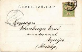 1904 Mezőhegyes, ménes, lovak. photo  (EK)