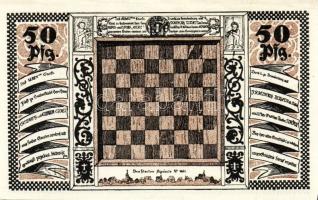 Német Birodalom/Weimari Köztársaság/Stroebeck 1921. 25Pf, 50Pf, 75Pf. 3klf db, teljes sor T:1