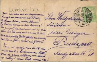 1907 Kecskemét, lovas huszárok. Gardi Imre photo (EK)