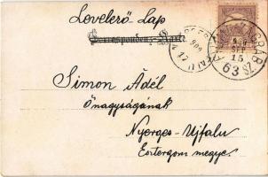 1900 SMS Mária Terézia az Osztrák-Magyar Haditengerészet páncélos cirkálója / K.u.K. Kriegsmarine SM...