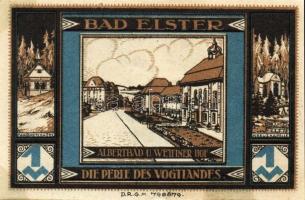 Német Birodalom/Weimari Köztársaság/Elster DN 25Pf, 50Pf, 75Pf + 1M + 2M 5klf db, teljes sor T:1