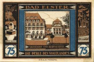 Német Birodalom/Weimari Köztársaság/Elster DN 25Pf, 50Pf, 75Pf + 1M + 2M 5klf db, teljes sor T:1