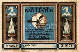 Német Birodalom/Weimari Köztársaság/Elster DN 25Pf, 50Pf, 75Pf + 1M + 2M 5klf db, teljes sor T:1