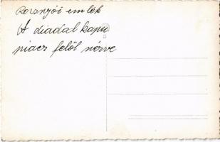 1938 Rozsnyó, Roznava; bevonulás, feldíszített Diadalkapu Horthy Miklós arcképével / entry of the Hu...