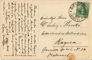 Zeppelins Luftschiff über Giengen a. Br. / Zeppelin airship  (EK)