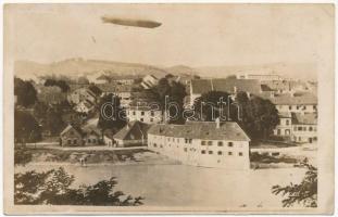 1931 Maribor, Marburg an der Drau; Zeppelin airship. photo (EK)