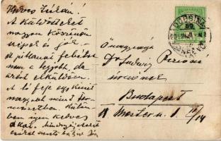 1909 Dobsina, lovas az úton / horseman on the road. photo