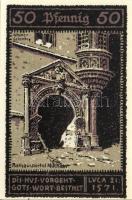 Német Birodalom/Weimari Köztársaság/Müncheln 1921. 25Pf, 50Pf, 75Pf. 5klf db, teljes sor T:1