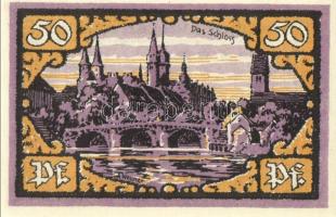 Német Birodalom/Weimari Köztársaság/Merseburg 1921. 5Pf, 10Pf, 20Pf, 25Pf, 50Pf (6x) 10klf db, telje...